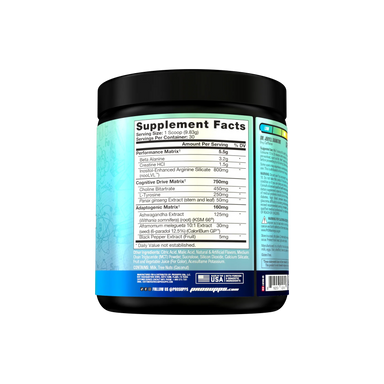 Prosupps Dr. Jekyll Signature Stim Free Pre Entreno 30 servicios informacion nutricional