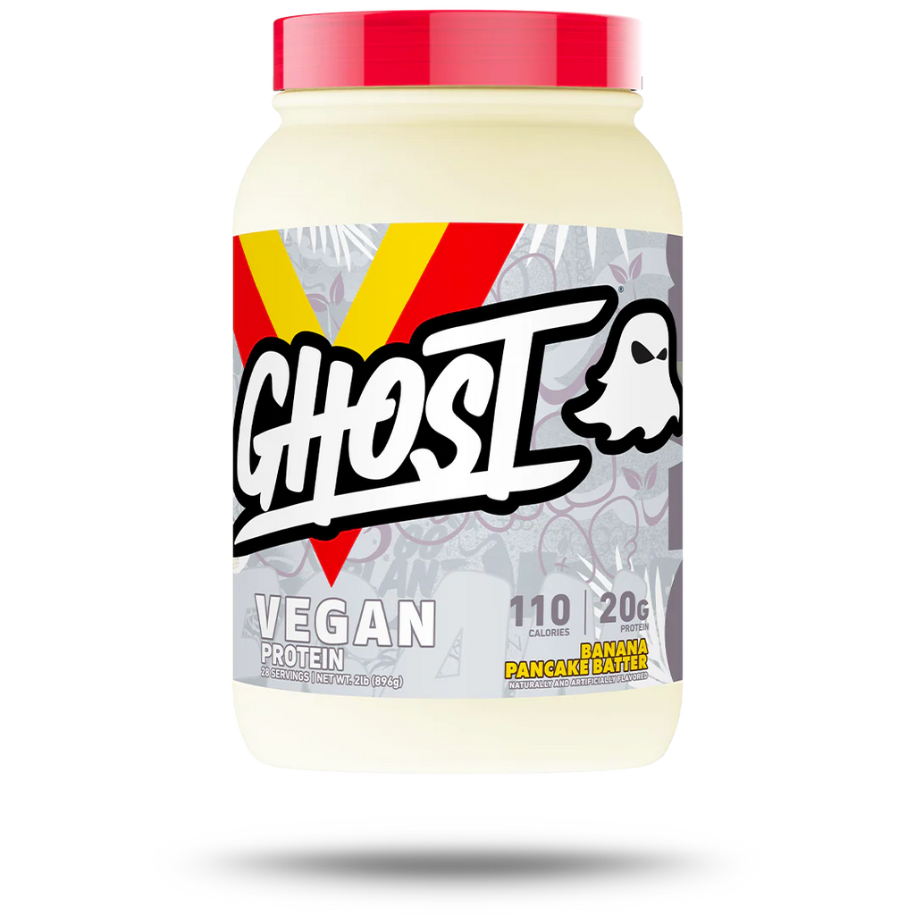Proteina Ghost Vegan 2 Lbs 28 Servicios peanut banana