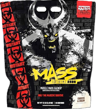 Mutant Mass Extreme Proteina 12 Libras COOKIES AND CREAM