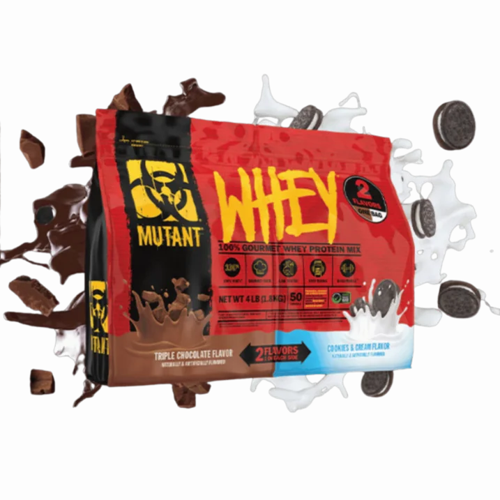 Mutant Whey Dual 4 libras triple chocolate cookies