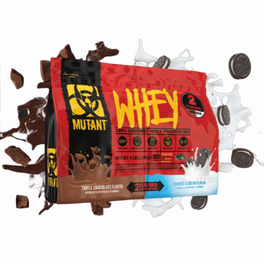 Mutant Whey Dual 4 libras triple chocolate cookies