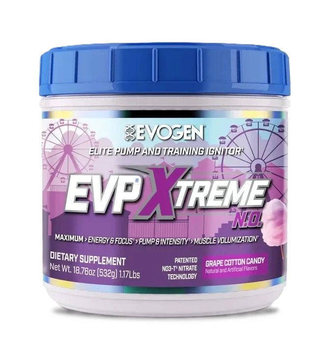 Evogen EVP Xtreme N.O Pre Entreno 40 Servicios grape cottoncandy