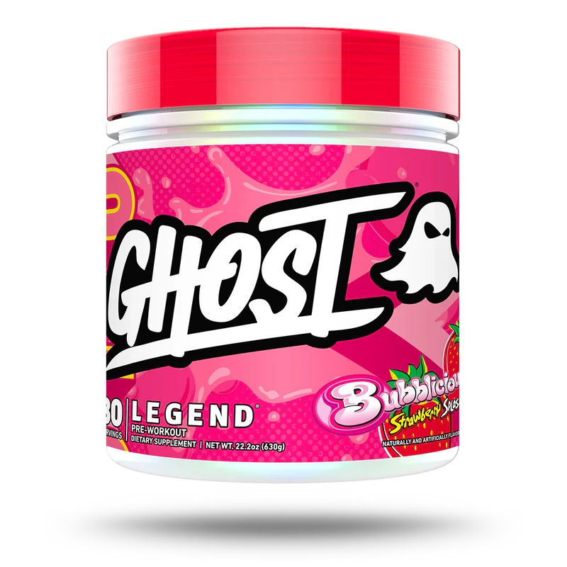 Ghost Legend V4 Pre Entreno 30 Servicios Sabor Bubblicious Strawberry Splash