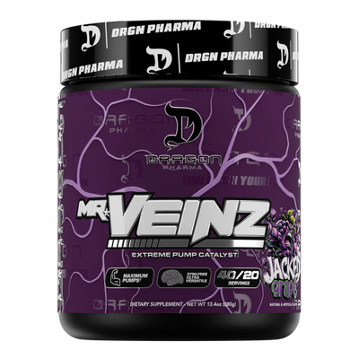 Dragon Pharma Mr. Veinz Pre Entreno 40 Porciones grape