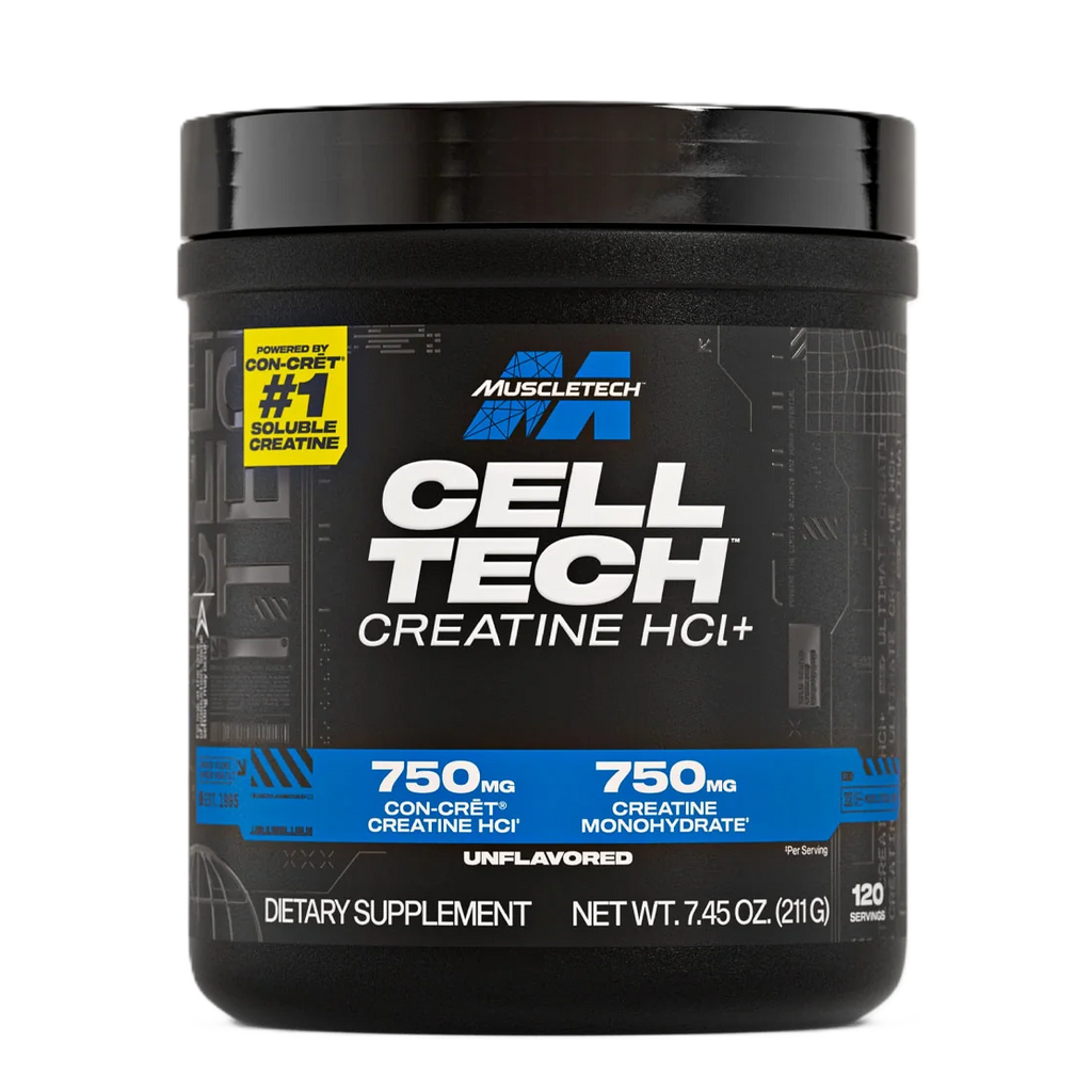 Muscletech Cell Tech Creactor Creatina HCL 120 servicios Sin Sabor