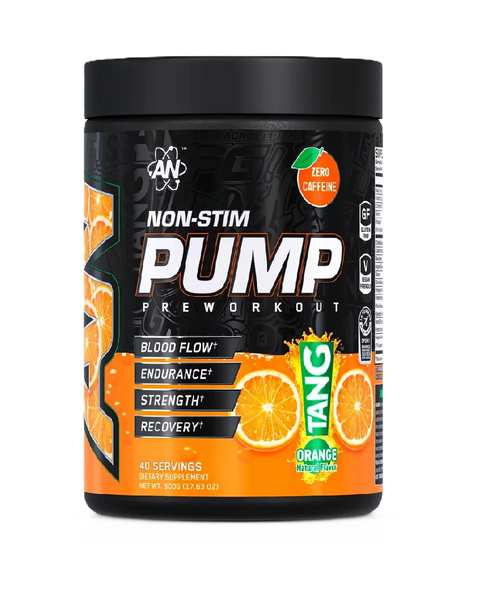 AN ABE Non Stim PUMP Pre Entreno 40 Servicios orange tang