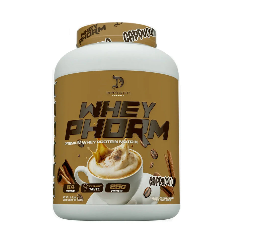 Dragon Pharma Proteina Wheyphorm 5 Lbs capuchino