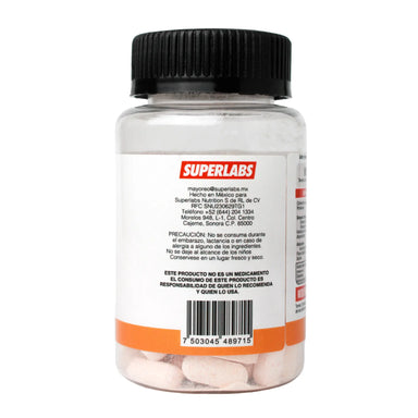 Superlabs Nutrition Vitamina C 500 mg 100 Tabletas Portada 2