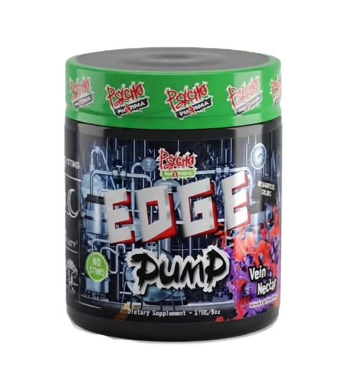 Psycho Pharma Edge Pump Pre Entreno 40/20 Servicios Vein Nectar Portada