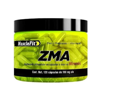 Vitaminas Musclefit Zma 120 Capsulas Zinc Magnesio Vit B6