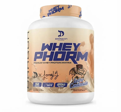Dragon pharma proteina wheyphorm 4Lb Leche condesada Portada