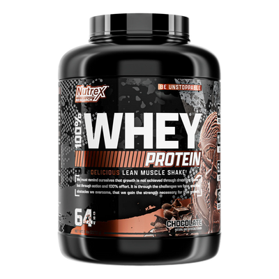 Nutrex Proteina 100% Whey 5 Lbs 64 Servicios chocolate