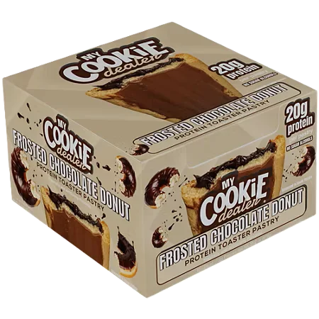 Raw Nutrition My Cookie Dealer Toaster Pastry 12 pack choco Donut