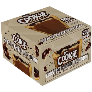 Raw Nutrition My Cookie Dealer Toaster Pastry 12 pack choco Donut