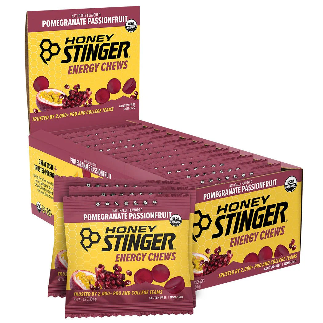 Honey Stinger Gomitas Energéticas 12 Pack Granada maracuya