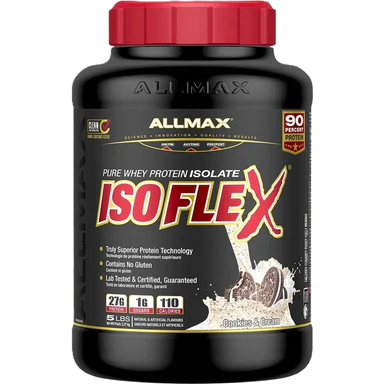 Allmax Proteina Isoflex 5Lbs 75 Servicios cookies and cream