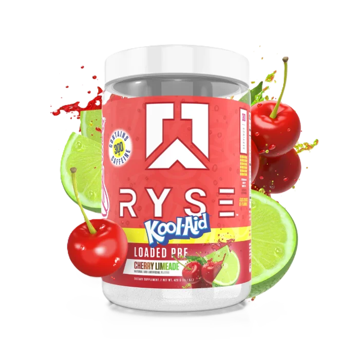 Ryse Loaded Pre Entreno Kool-Aid 30 Servicios cherry limeade