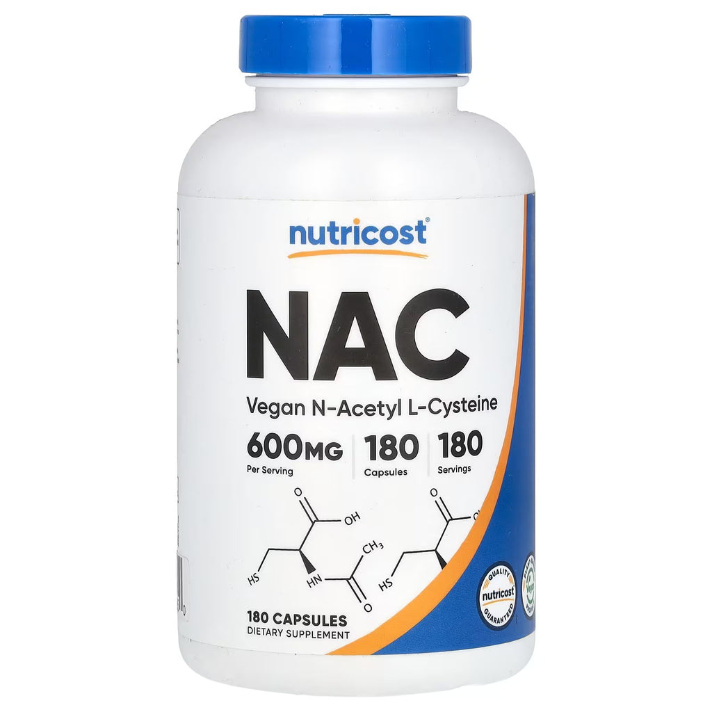 Nutricost Nac 600 mg 180 Capsulas