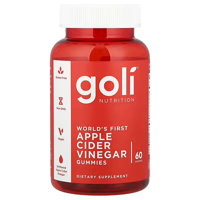 Goli Nutrition Apple Cider Vinegar 60 Gomitas