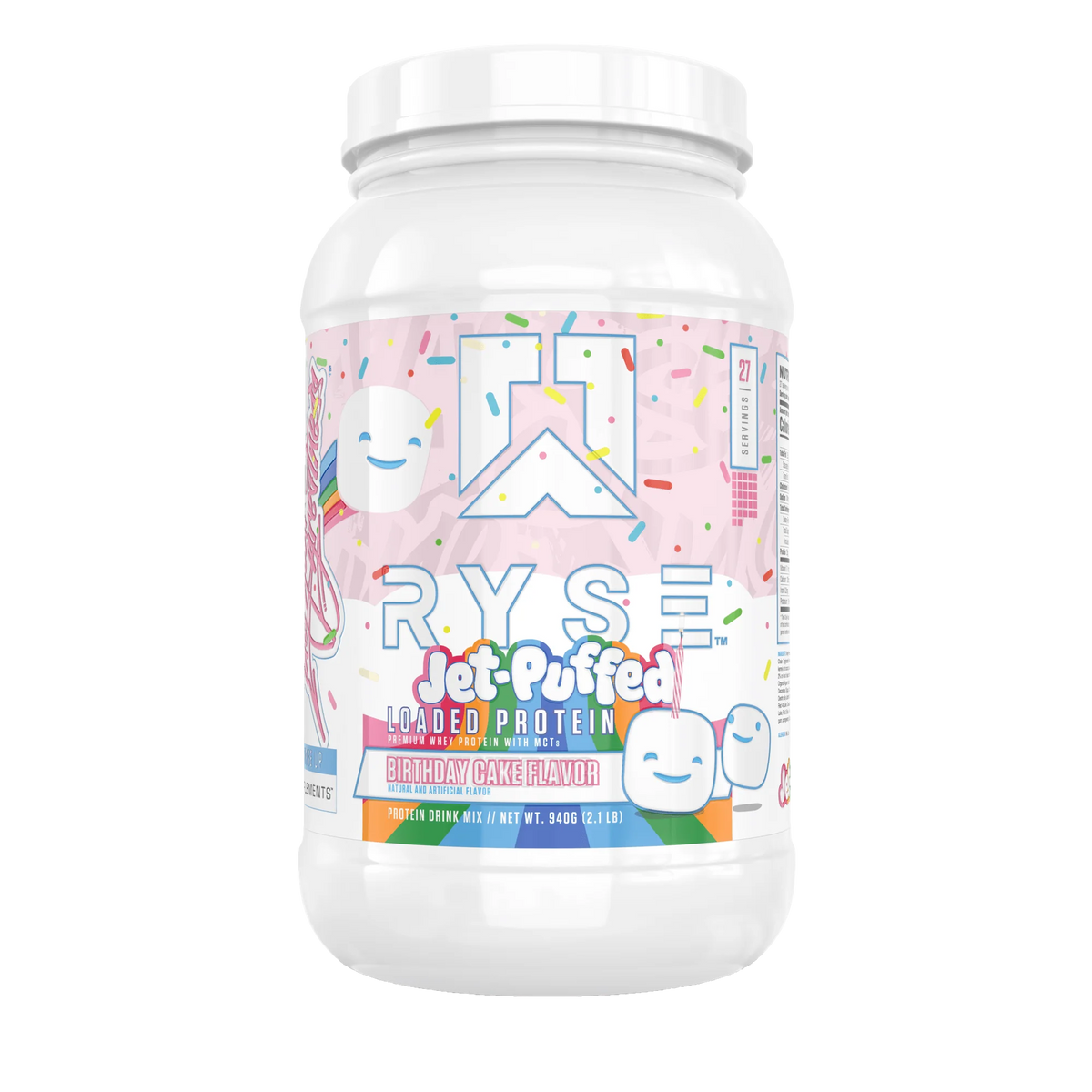 Ryse Proteina 2 Lbs 27 Servicios jet puff birthday cake