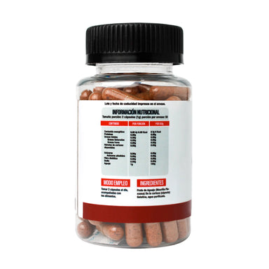 Superlabs Nutrition Aguaje 500 mg 100 Capsulas Informacion nutricional