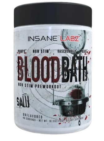 Insane Labz Saw BloodBath Non Stim 40 Servicios Pre Entreno sin sabor