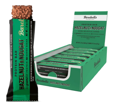 Barebells Barras de Proteina Caja 12pz Avellana