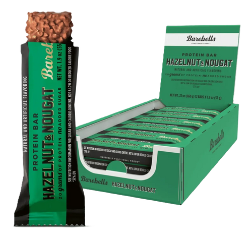 Barebells Barras de Proteina Caja 12pz Avellana