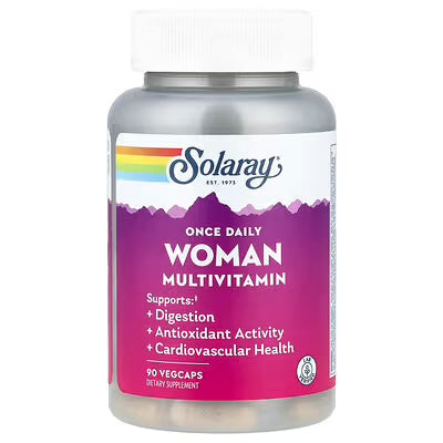 Solaray Multivitamínico Para Mujeres 90 Tabs