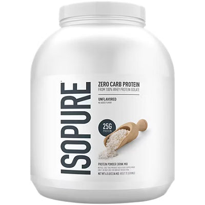Isopure Proteina Zero Carbs 4.5 Lbs 70 Servicios Sin Sabor