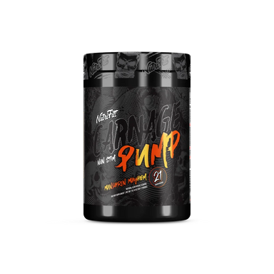 Nutrifitt Carnage Pump Pre Entreno 21 Servicios Mandarin mayhem
