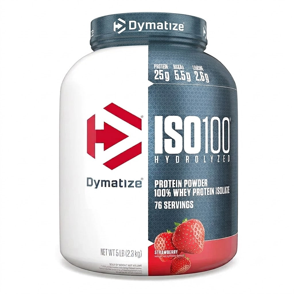 Dymatize Proteina Iso 100 5 Lbs 70 servicios Fresa