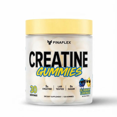 Finaflex Creatine Gummies 30 Servicios Blueberry Lemonande Poratda