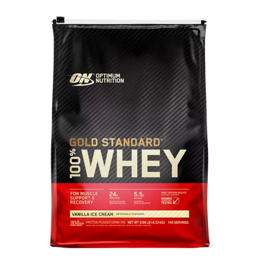 Optimum Nutrition Proteina 100% Whey Gold Standard 10 Libras vainilla