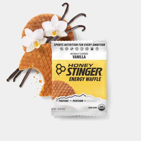 Waffles Honey Stinger Energético Orgánico Deportivo Sabor Chocolate 12 pack Vainilla