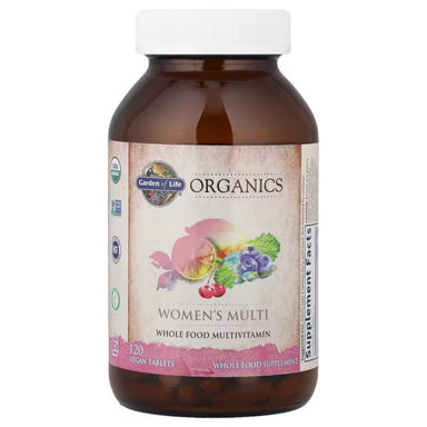 Garden of Life organics Womens Multivitaminico 120 tabs Portada 2