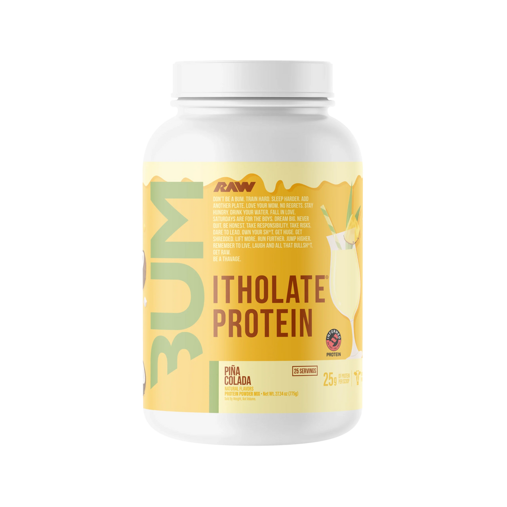 Raw Nutrition Proteina Bum Itholate Protein 1.9 Lbs 25 Servicios piña colada