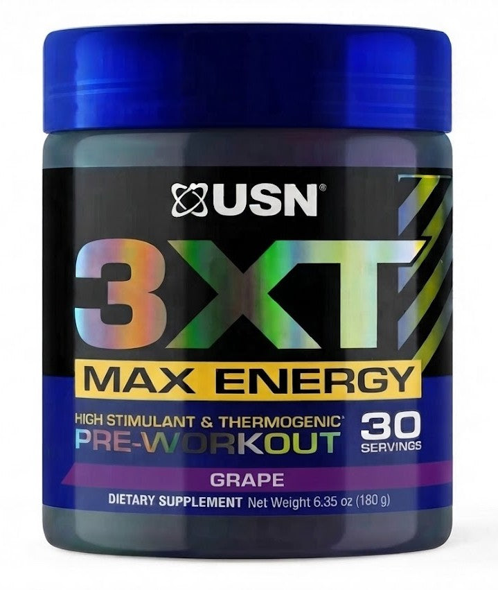 USN 3XT Max Energy Pre Entreno 30 servicios grape