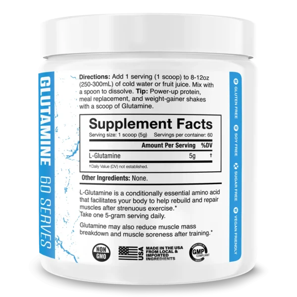 JNX Sport The Curse Glutamina 300Gr 60 Servicios Informacion Nutricional