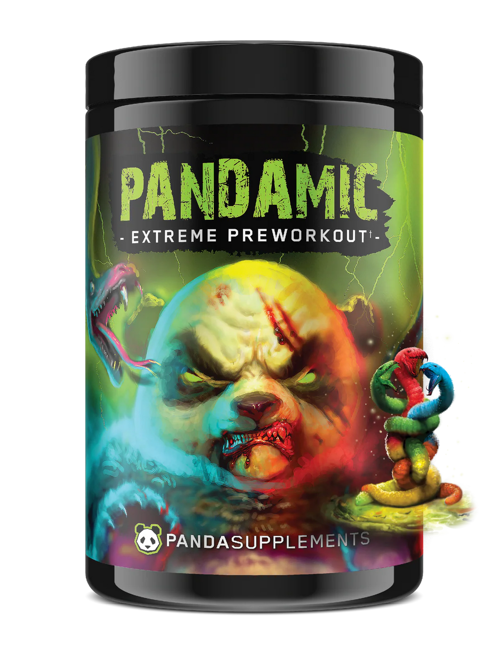 Panda Pandamic Extreme Pre Entreno 25 Servicios sour gummy