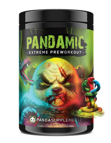 Panda Pandamic Extreme Pre Entreno 25 Servicios sour gummy