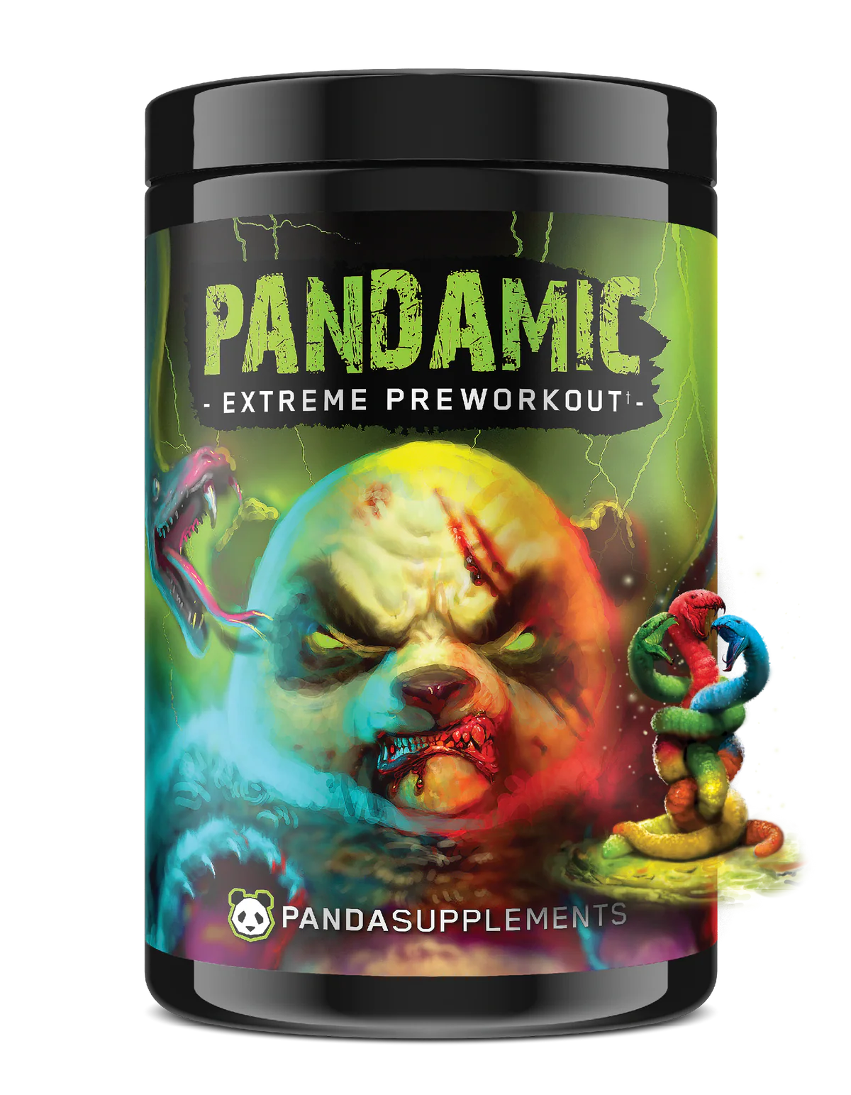 Panda Pandamic Extreme Pre Entreno 25 Servicios sour gummy