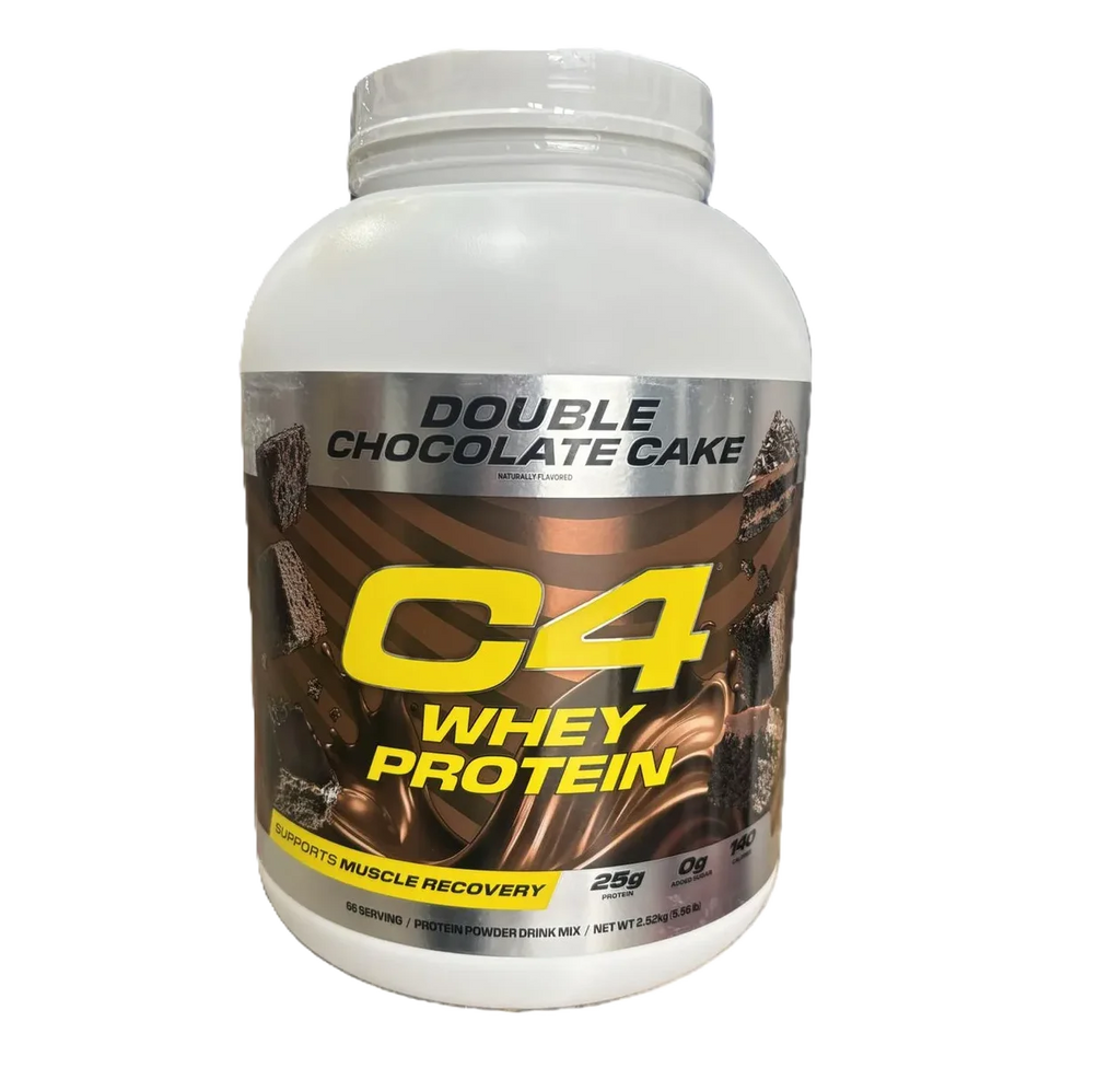 Cellucor C4 Whey Protein 5 Lbs 66 servicios Double Chocolate Cake
