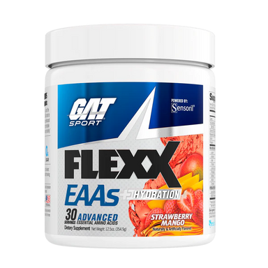 GAT Sports Flexx EAAs 30 Servicios Aminoácidos fresa mango