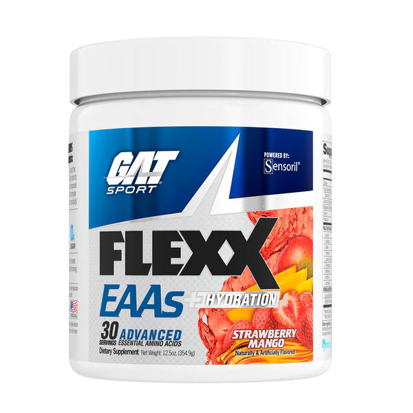 GAT Sports Flexx EAAs 30 Servicios Aminoácidos fresa mango