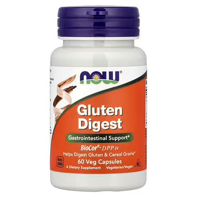 Now Foods Gluten Digest 60 Veg Cap