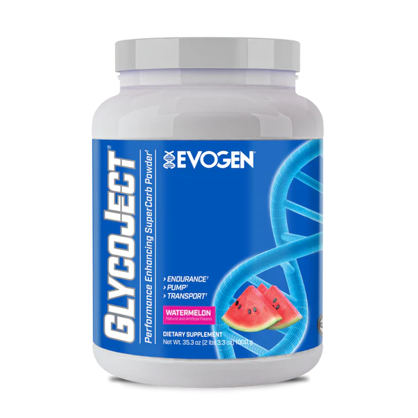 Evogen Glycoject 2 Lbs 37 Servicios. Supercarbohidratos sandia