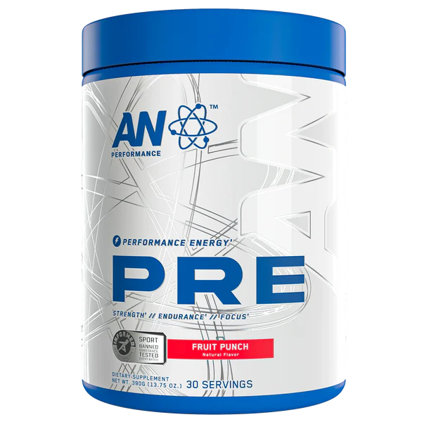 AN Pre Entreno 390gr 30 Servicios Sabor Fruit Punch