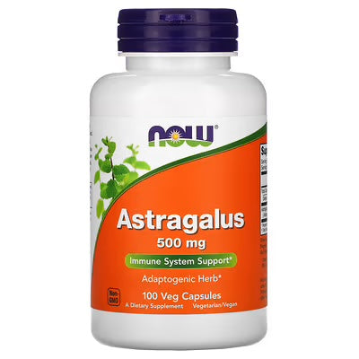 Now Foods Astragalus 500Mg 100 Veg Cap