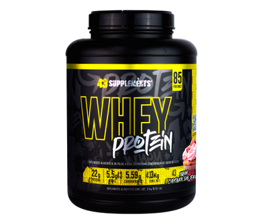43 Supplements Proteina Whey 3kg cupcake de fresa
